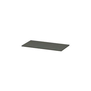 INK Topdeck Wastafelblad - 90x45x2cm - tbv onderkast - MDF lak Mat beton groen