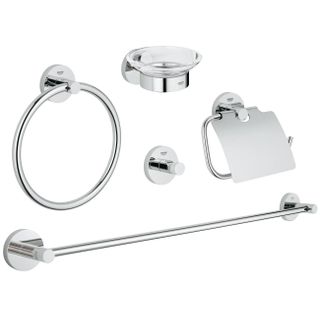 GROHE Essentials accessoireset 5 in 1 chroom