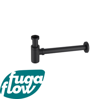 FugaFlow Eccelente Sobrado Badkamer verlaagd sifon mat zwart