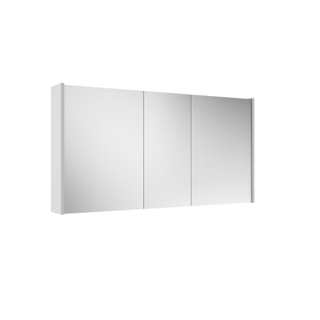 Adema Spiegelkast - 120x63x16cm - inclusief zijpanelen - mat wit