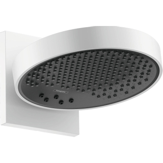 Hansgrohe Rainfinity douche de tête powderrain 250 3jet avec bras de douche 10 30° réglable verticalement ø25cm blanc mat