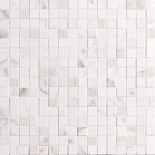 FAP Ceramiche Roma Stone Mosaico Gold Carrara Delicato mosaico zijde glans 1,8x1,8