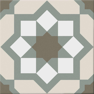 Cifre Ceramica Hidra carrelage mural et de sol - 20x20cm - 8.6mm - Carré - Hidra Capri Chaud