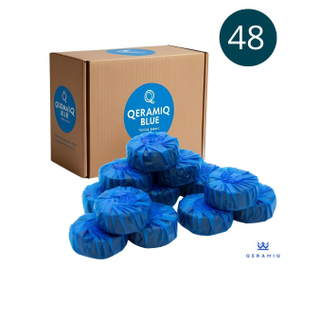 QeramiQ Blue Fresh Blocks - blocs pour WC - boîte - 48 pièces