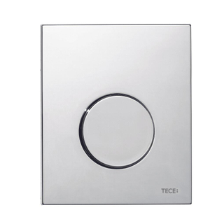 Tece Loop plaque de commande pour urinoir plastique chrome brillant