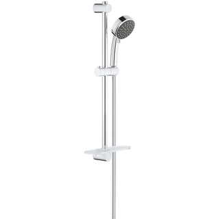 GROHE Vitalio Ensemble de douche confort 60cm douchette 10cm 2 jets avec flexible 175cm chrome