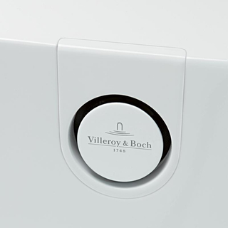 Villeroy & Boch badwaste met toevoer voor oberon 2.0 stone white