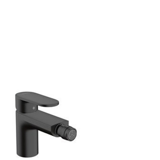 Hansgrohe Vernis mitigeur bidet monocommande avec vidage pop-up en métal, noir mat.