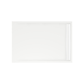 Xenz Easy Tray douchevloer - 120x100x5 - Acryl - wit