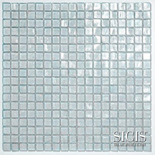 Sicis Waterglass Carreau de mosaïque 30x30cm 4mm 45 Bleusky