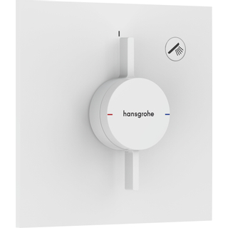 Hansgrohe Duoturn E Robinet encastré pour 1 fonction mat blanc