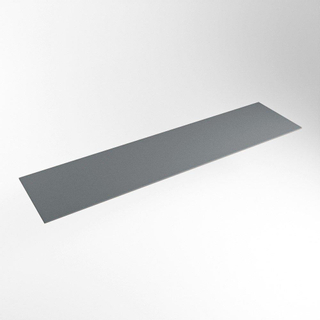 Mondiaz TOP 41 Plan sous vasque - 170x41x0.9cm - compatible comme plan de meuble - solid surface - Plata