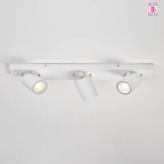 Bellezza Bagno Plafond/wandlamp - LED - mat wit rechte plaat