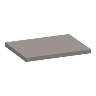 BRAUER Ocean Medium topblad - 60x46x4cm - mat taupe