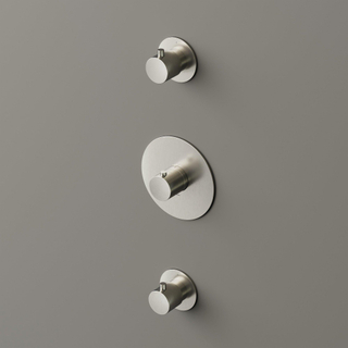 Hotbath Buddy afbouwdeel 007 geborsteld nikkel - mist afdichtingsring OUTLET UDEN