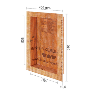 Schluter Niche à encastrer 30.5x50.8cm
