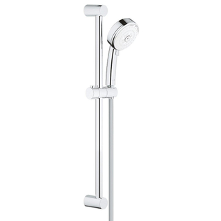 GROHE New Tempesta Cosmopolitan Ensemble de douche 60cm avec douchette 3 jets 9.5L/min. chrome/blanc