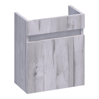 Saniclass Solution Meuble sous lave-mains 39.5x21.5x45cm 1 porte MFC Birch