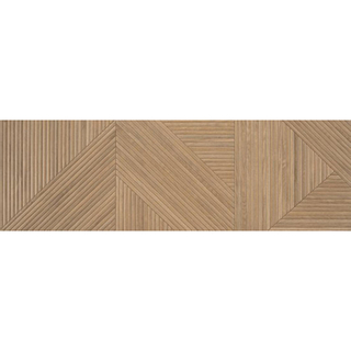 Colorker Tangram Carreau mural - décor - 31,6x100cm 10,4mm - Noyer