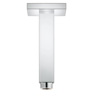 GROHE Rainshower bras plafond - 15 cm - rosace carrée - chrome