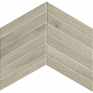 ÉCHANTILLON Fap Ceramiche Fapnest carrelage de sol et mural aspect bois Argent Chevron Mat