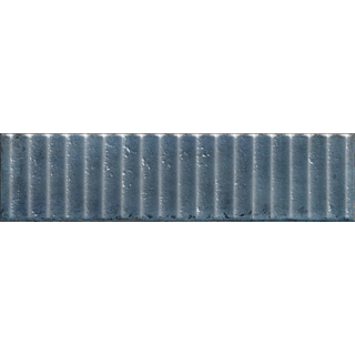Cifre Cerámica Mussa Voor wandtegel - 30x7.5cm - 8mm - ribbel - Blauw