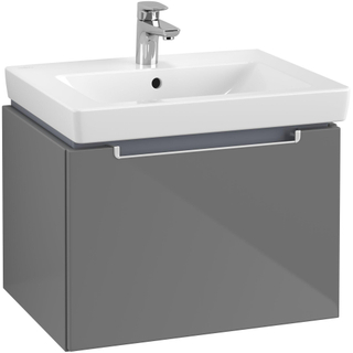 Villeroy & Boch Subway 2.0 Meuble sous lavabo 58.7x45.4x41.6cm pour lavabo 7113 60cm Gris