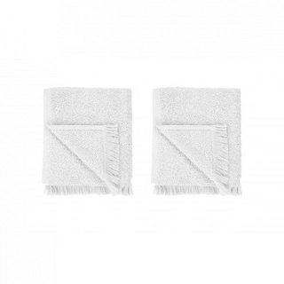 Blomus FRINO Gasten handdoeken - set van 2 - breedte 30cm - lengte 50cm - White