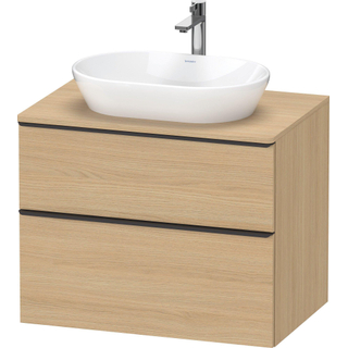 Duravit D-neo Meuble sous vasque 80x55x66.4cm 2 tiroirs Chêne naturel mat