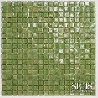 Sicis Waterglass Mozaïektegel 30x30cm 4mm 44 Nickel