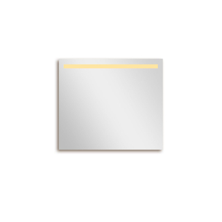 Adema Squared 2.0 Miroir salle de bains 80x70cm avec éclairage LED supérieur avec interrupteur capteur