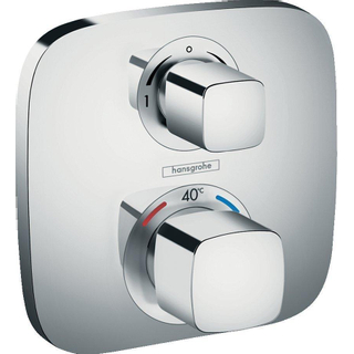 Hansgrohe Ecostat E partie encastrée pour robinet thermostatique avec arrêt et inverseur pour 2 fonctions de douche chrome