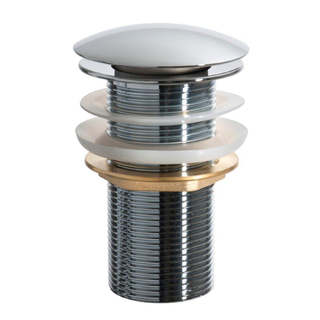 Royal Plaza Merlot bonde de vidage 1 trou de robinet 1/4 avec long tube chrome
