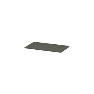 INK Topdeck Wastafelblad - 80x45x2cm - tbv onderkast - MDF lak Mat beton groen