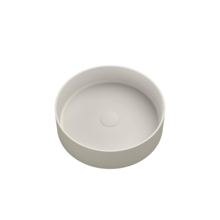 Ideavit Solidthin waskom - 40x40x12.5cm - Solid surface - Rond - Mat Grijs