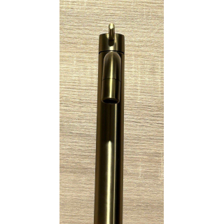 FortiFura Calvi Slim Wastafelkraan - 32.6cm - verhoogd - opbouw - messing geborsteld PVD SHOWROOMMODEL