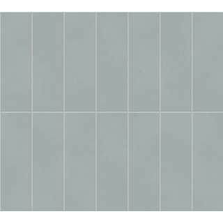 Atlas Concorde Boost Color Mozaiektegel - 33x37cm - 8.5mm - gerectificeerd - Witte scherf - Iris (Blauw)