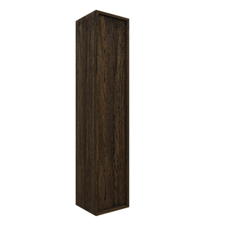 Saniclass Holz Framse Armoire haute - 140x35x38cm - 2 portes - Chêne charcoal
