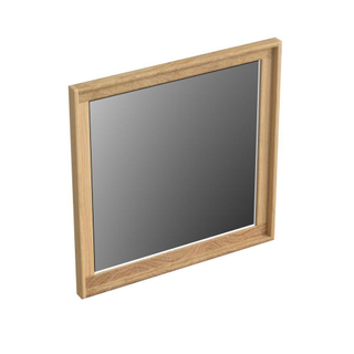 Forzalaqua reno 2.0 miroir 50x2x50cm chêne fumé