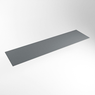Mondiaz TOP 46 Plan sous vasque - 180x46x0.9cm - compatible comme plan de meuble - solid surface - Plata