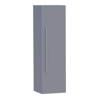 Saniclass EX Badkamerkast - 120x35x35cm - 1 links- rechtsdraaiende deur - zonder greep - MDF - mat grijs