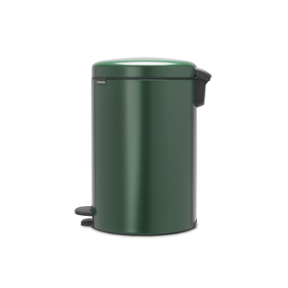 Brabantia NewIcon Poubelle à pédale - 20 litres - seau intérieur en plastique - pine green