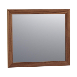 Saniclass Walnut wood Spiegel - 80x70cm - zonder verlichting - rechthoek - natural walnut