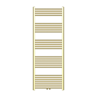 Belrad Handdoekradiator - middenaansluiting - 1600X600mm - 557Watt - Goud