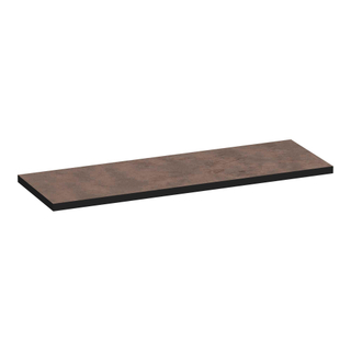 BRAUER MFCPlus Plan sous vasque MFC 140.4x46x3.6cm MFC Rusty/Noir