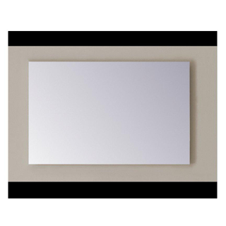 Sanicare Q-mirrors miroir sans cadre / PP aiguisé 60 x 60 cm (hxB)