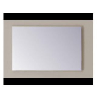 Sanicare q-mirrors miroir sans cadre / pp poli 60 x 60 cm (hxl)