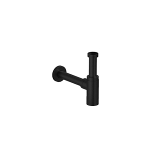 Hotbath Cobber Siphon lavabo - rond - Noir mat PVD