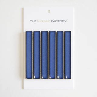 SAMPLE The Mosaic Factory Sevilla mozaïektegel 2x14.5x0.8cm voor wand kitkat finger Keramiek jeans blauw