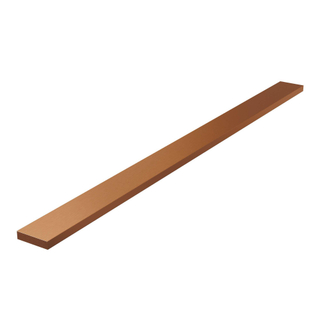 Brauer Douchegootrooster - multifuncioneel - 90x7cm - RVS - geborsteld koper OUTLETSTORE